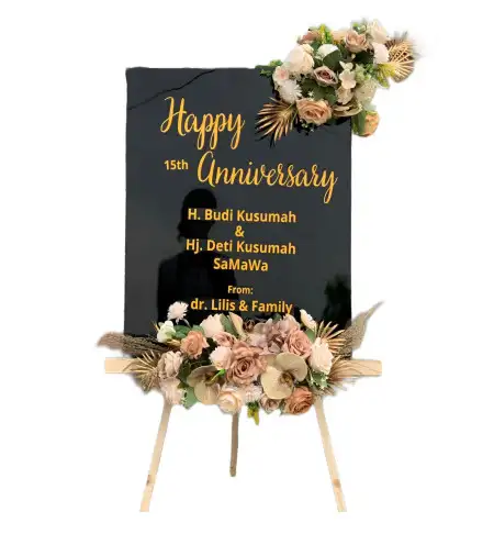 Papan Bunga Akrilik Pinang Raya